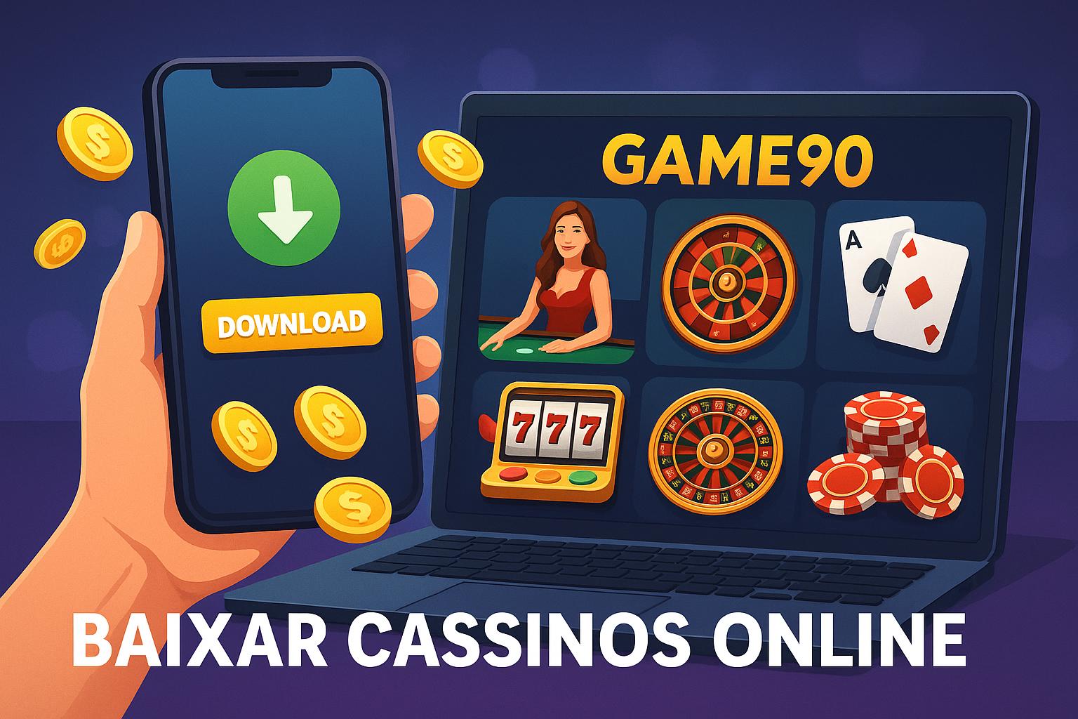Baixar o GAME90 Cassino App