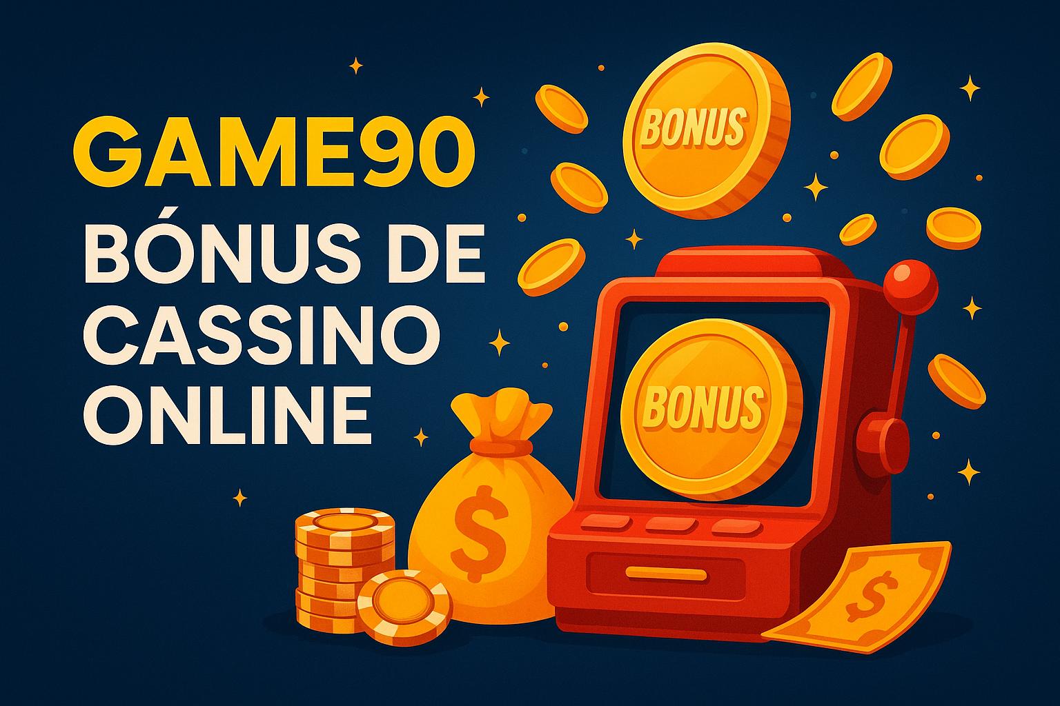 O bônus promocional GAME90 é uma ótima maneira de começar sua aventura