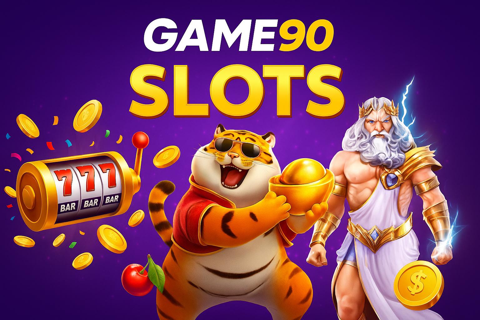 Explore o mundo das slot machines no GAME90 Casino